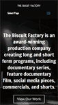 Mobile Screenshot of biscuitfactory.tv